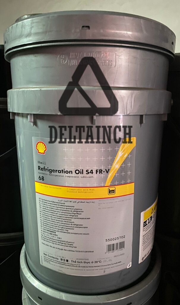 Shell Refrigeration Oil S4 FR-V 68 20L – Deltainch