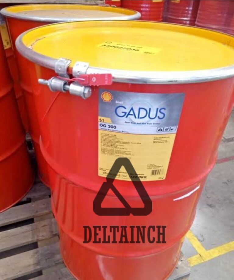 Shell Gadus S1 OG 200 – (Open Gear – Wire rope Grease Drum 180Kg ...