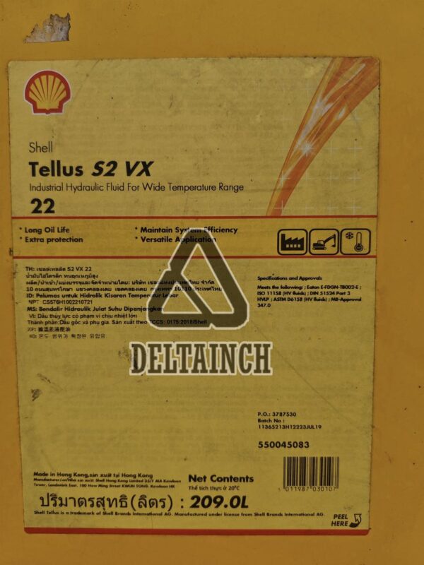 Shell Tellus S2 VX 22 - Image 2